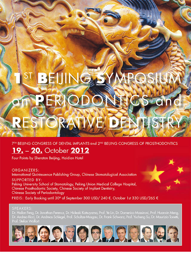 Teaser 1st Beijing Symposium on Periodontics and Restorative Dentistry