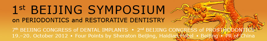 Logo 1st Beijing Symposium on Periodontics and Restorative Dentistry